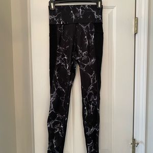 BuffBunny Buff Bunny Marble Onyx Leggings